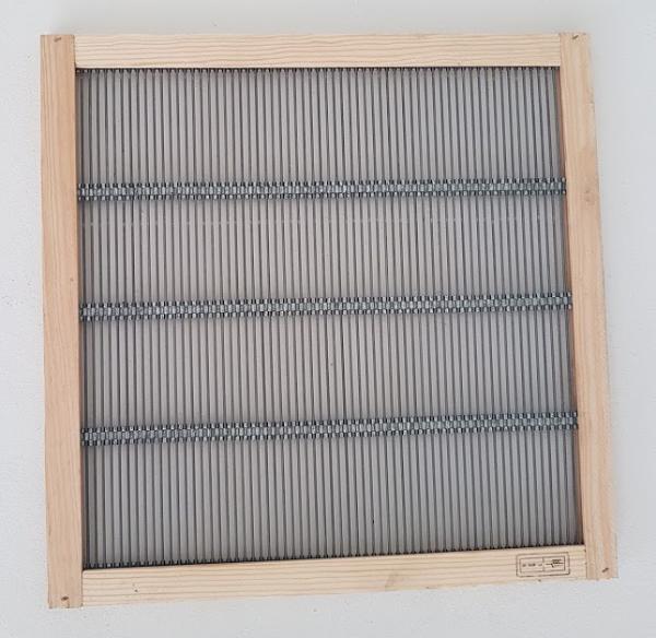 Absperrgitter Holz/Metall 43cm x 43cm